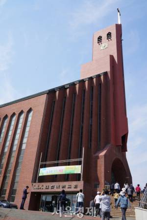 인천내리교회 전경.