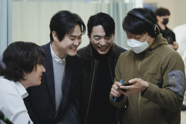 ‘신성한, 이혼’ 배우 조승우(왼쪽부터), 김성균, 정문성. 사진제공=JTBC&nbsp;