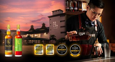 Kavalan Whisky Bar의 James Lin이 'Bartender of the Year' 상을 받았다.