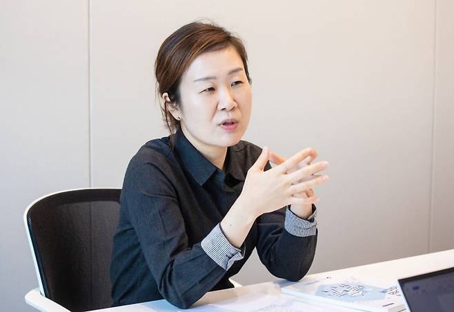 변성숙 변호사는 경기도교육청에서 학교폭력 법률 대응 업무를 맡고 있다. ⓒ김흥구