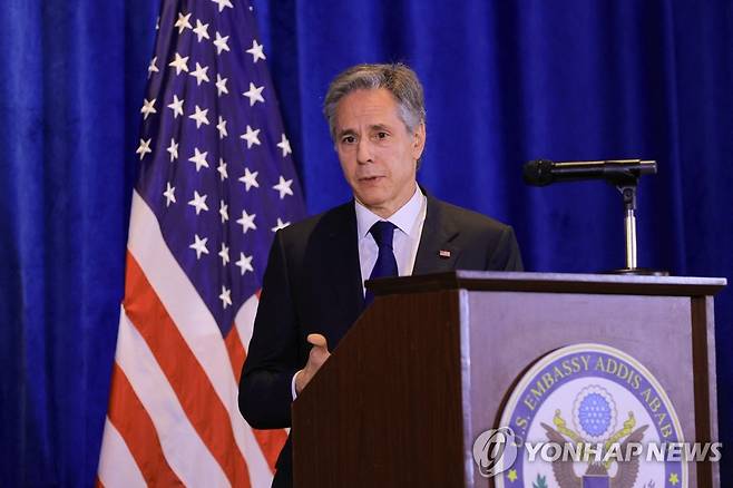 블링컨 美 국무장관 [로이터 연합뉴스 자료사진. 재판매 및 DB 금지]