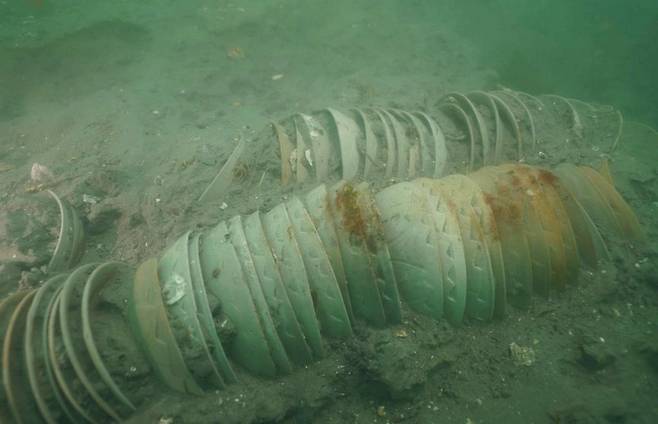 고군산군도 해역서 발견된 유물 [해양문화재연구소 제공. 재판매 및 DB 금지]
