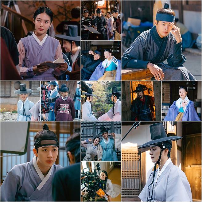 신예은-려운, '꽃선비 열애사' 촬영 비하인드 공개