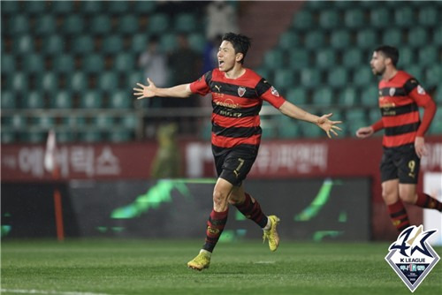 K리그1 복귀골 넣은 김인성 [한국프로축구연맹 제공. 재판매 및 DB 금지]