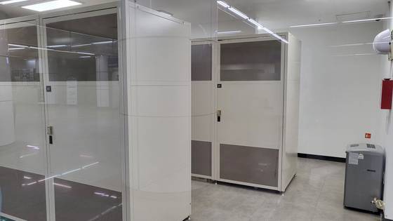 서울 지하철 4호선 이수역 안 개인형 창고 모습. 〈사진=이지현 기자〉