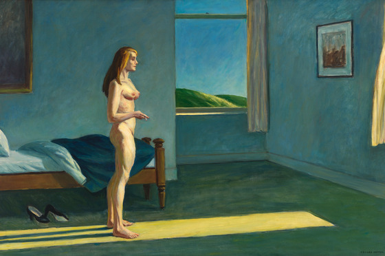 "A Woman in the Sun" (1961) [WHITNEY MUSEUM OF AMERICAN ART, NEW YORK]