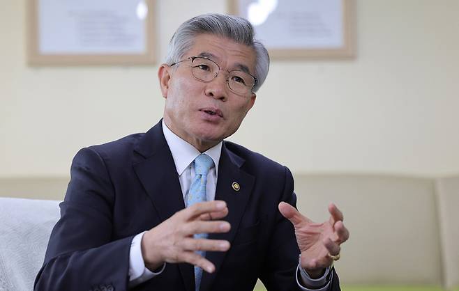 이기식 병무청장. 이재문 기자