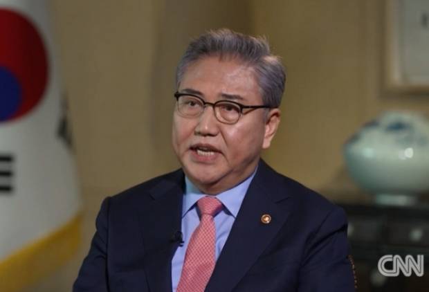 박진 외교부장관 CNN 캡처