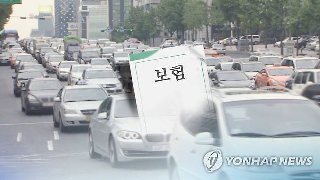 자동차보험(CG) [연합뉴스TV 제공]