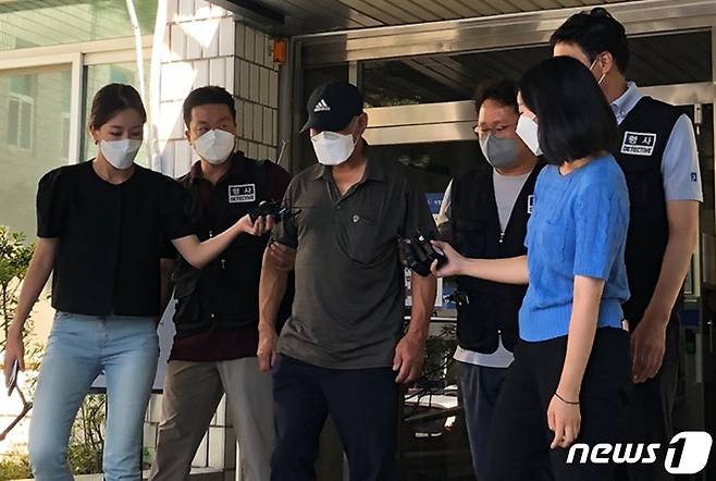 50대 여성을 습격해 숨지게 한 이른바 '남양주 살인견'의 견주 2021.7.26/뉴스1 ⓒ News1 이상휼 기자