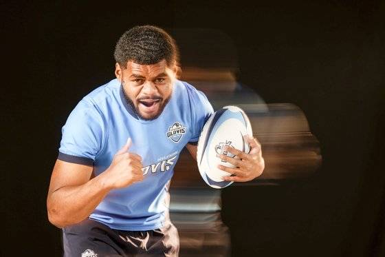 태평양의 섬나라 피지는 럭비 강국이다. 피지에서 온 ‘럭비 괴물’ 라바티는 한국의 올림픽 사상 첫 승을 이끌겠다고 다짐했다. 김경록 기자