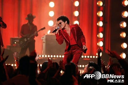 브루노 마스(Bruno Mars)가 한국을 찾는다. 사진=ⓒAFPBBNews=News1