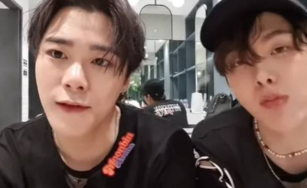 왼쪽부터 故문빈, 산하