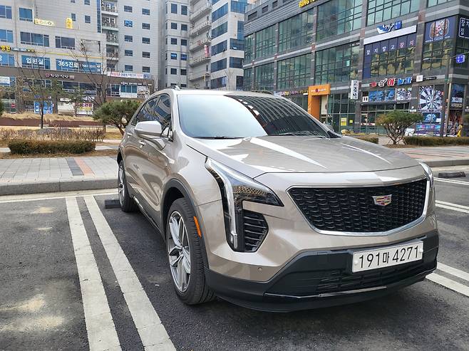 캐딜락 XT4. [김지윤 기자]