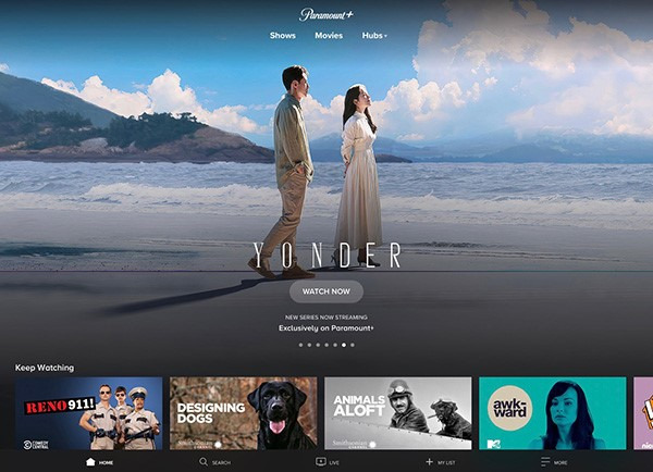 Title image of "Yonder" in Paramount+ (Paramount+, Tving)