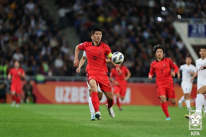 ▲ U-20 아시안컵에서의 이영준 ⓒ 대한축구협회