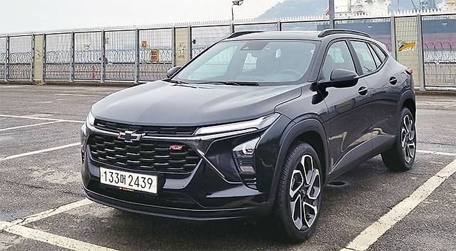 트랙스 크로스오버. 사진 고성민 기자