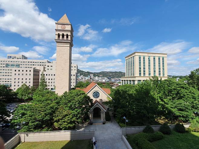 서울 광진구 세종대학교 전경. 세종대