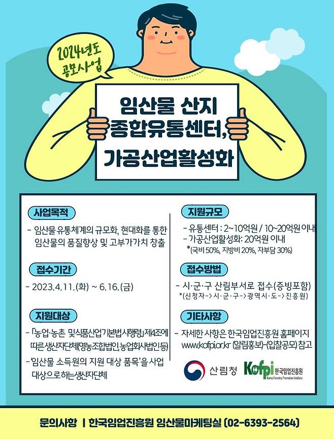 임산물 산지종합유통센터·가공산업 활성화 공모 [경남도 제공. 재판매 및 DB 금지]