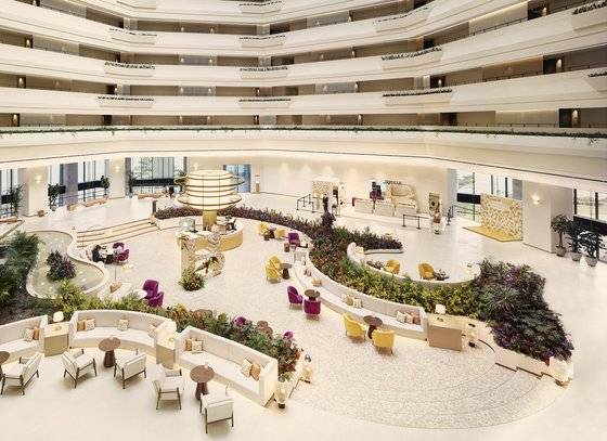 불가리 제주 팝업 카페. 사진 불가리, 파르나스 호텔 제주