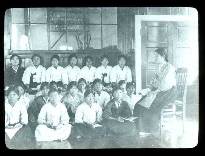남장로교 호남 선교부의 여성 교육 모습. 인요한 교수 제공