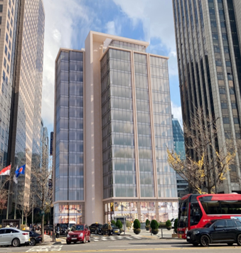 광화문 뉴국제호텔 리모델링 조감도