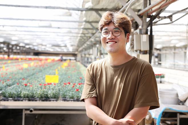 황기선 경기도 고양시 미래농원 농장주. [홈플러스 제공]