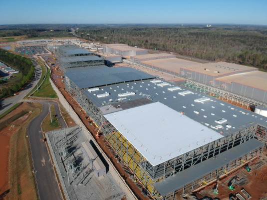 SK innovation Co.’s battery plant site in Georgia, U.S. [Photo provided by SK innovation]