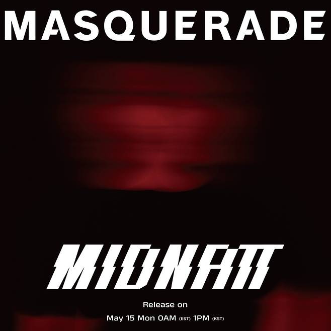 [서울=뉴시스] 미드낫(MIDNATT) 디지털 싱글 '매스커레이드(Masquerade)'. 23.05.04. (사진=하이브 제공) photo@newsis.com *재판매 및 DB 금지