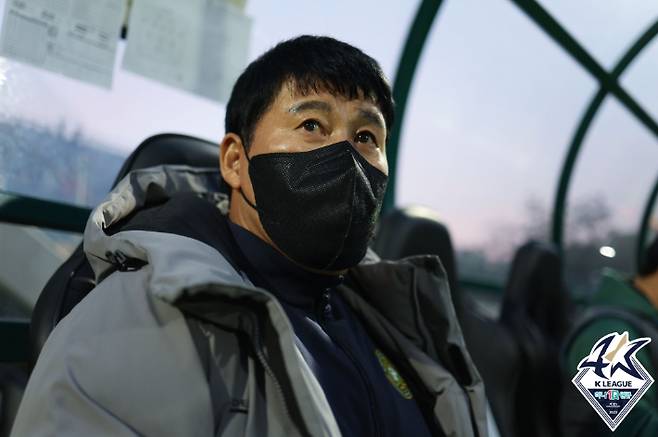 김포FC 고정운 감독. 한국프로축구연맹 제공