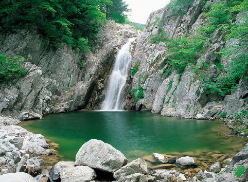 설악산국립공원 비룡폭포. 국립공원공단