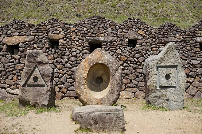 The altar at Samseong-gung (Lee Si-jin/The Korea Herald)