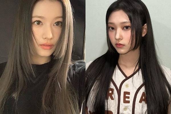 뉴진스 해린과 사나의 히메컷도 화제다. /사진=뉴진스, 사나 인스타그램