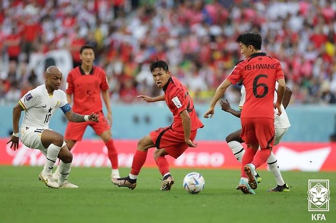 [서울=뉴시스]독일파 정우영. (사진=대한축구협회 제공)