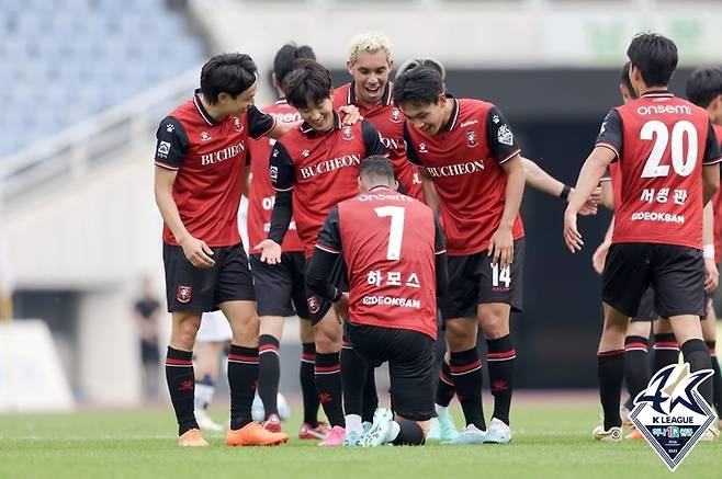 [서울=뉴시스]부천 이정빈. 2023.05.07. (사진=한국프로축구연맹 제공)  *재판매 및 DB 금지