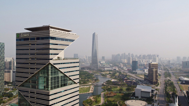 인천 송도국제도시 송도G타워 전망대. 사진 제공=인천경제자유구역청