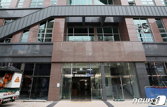 연산역 예서두레라움희망더함아파트 입구 ⓒ News1 윤일지 기자