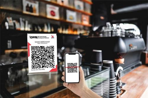 인도네시아 QR 결제 [인도네시아 QR 표준 결제망 QRIS 홈페이지 캡처. 재판매 및 DB 금지]