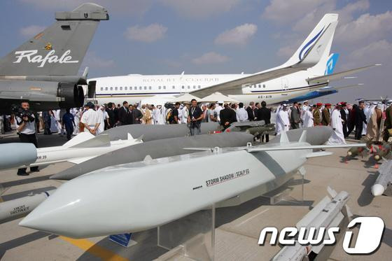 영국과 프랑스가 공동개발한 공대지 순항 미사일 스톰섀도/스칼프ⓒ AFP=News1