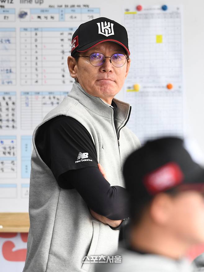 KT 위즈 이강철 감독. 수원 | 박진업기자 upandup@sportsseoul.com