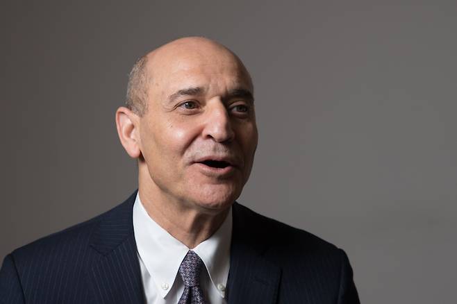 사진 / 26일 오전, 서울 중구 조선일보미술관에서 빅터 호스킨스 미국 페어펙스카운티 경제개발국 CEO가 본지와 인터뷰하고 있다. 2023.4.26. / 고운호 기자