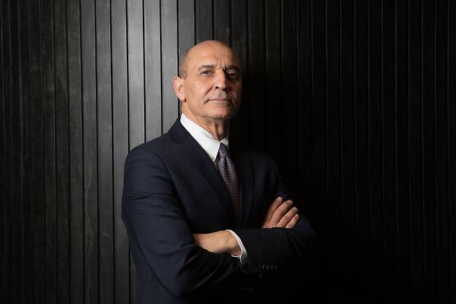 사진 / 26일 오전, 서울 중구 조선일보미술관에서 빅터 호스킨스 미국 페어펙스카운티 경제개발국 CEO가 본지와 인터뷰하고 있다. 2023.4.26. / 고운호 기자