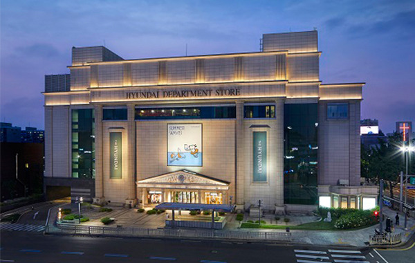 Hyundai Department Store Apgujeong main store in Seoul [Photo provided by Hyundai Department Store]