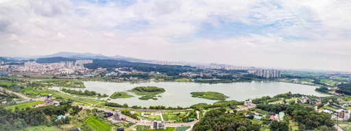 의왕 왕송호수 전경. 의왕시 제공