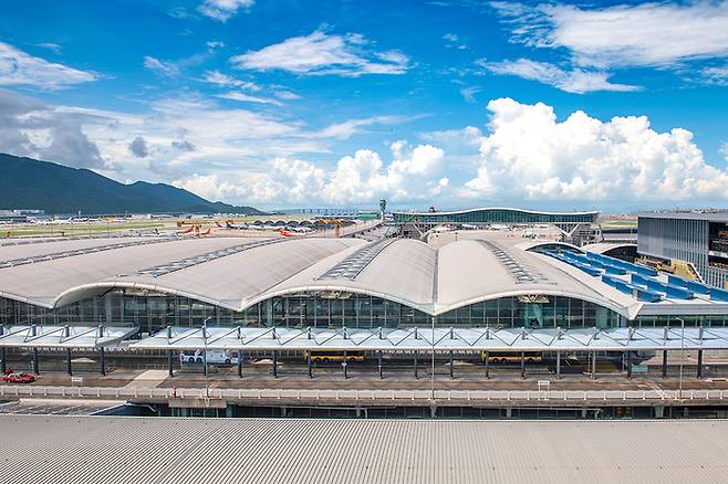 홍콩국제공항 전경