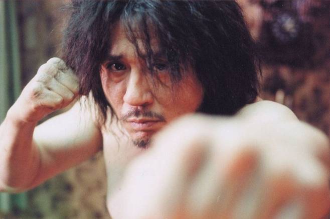 영화 ‘올드보이’ 속 최민식.