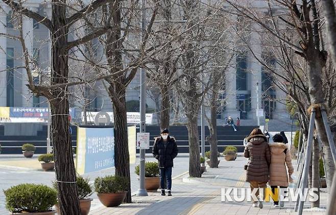 서울의 한 대학가 교정. 기사 내용과 무관.    쿠키뉴스DB