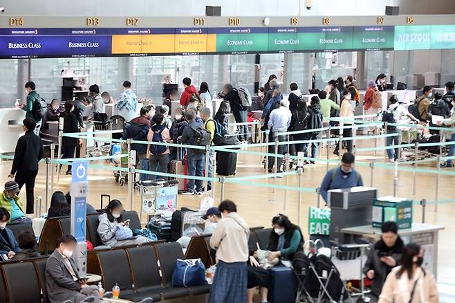 인천국제공항 출국장 모습. /사진=뉴스1