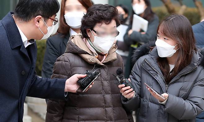 윤석열 대통령의 장모 최은순씨. 연합뉴스