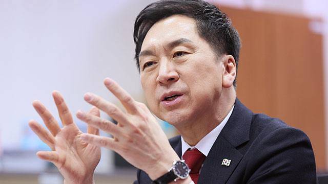 국민의힘 김기현 당 대표 후보. 연합뉴스&nbsp;